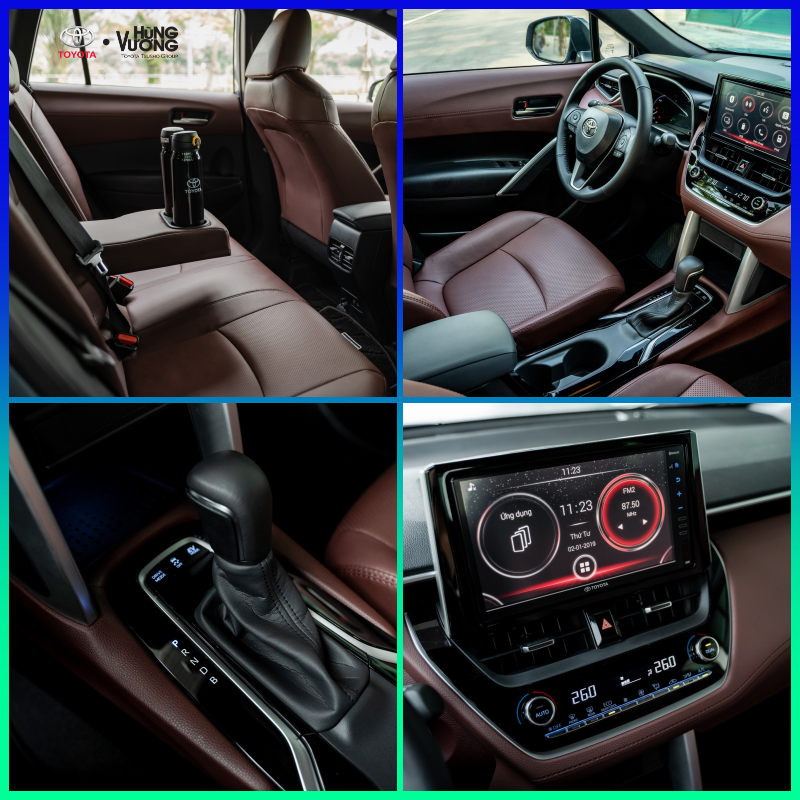 Nội thất Toyota Corolla Cross
