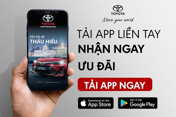 CÁCH TẠO TÀI KHOẢN VÀ ĐĂNG KÝ APP TOYOTA VIỆT NAM 